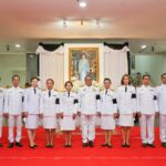 จังหวัดร้อยเอ็ด จัดพิธีถวายน้ำสรงพระบรมศพและลงนามแสดงความไว้อาลัย เบื้องหน้าพระฉายาลักษณ์ สมเด็จพระนางเจ้าสิริกิติ์ พระบรมราชินีนาถ พระบรมราชชนนีพันปีหลวง