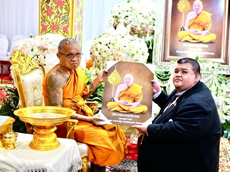 นครปฐม พิธีสวดพระอภิธรรม พระราชมงคลวชิราคม (หลวงปู่แผ้ว ปวโร) คืนที่ 89